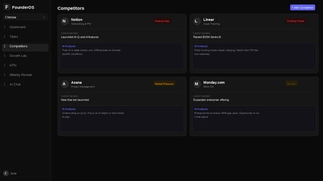 FounderOS screenshot 8