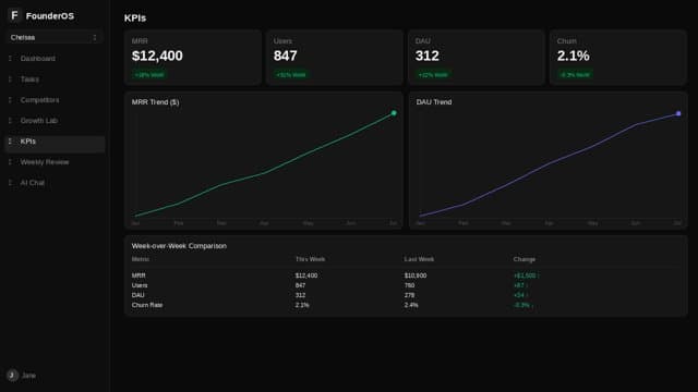 FounderOS screenshot 6