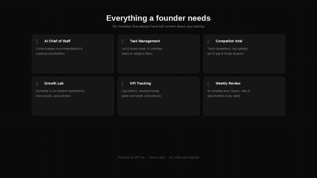 FounderOS screenshot 7